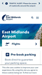 Mobile Screenshot of eastmidlandsairport.com